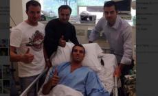 De Angelis torna a casa