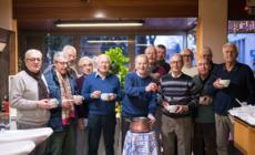 Anolini a colazione: Franco brinda e va in pensione