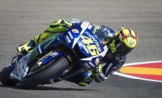 Aragon, Rossi risale nel warm up