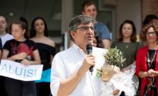 Il preside Aluisi Tosolini va in pensione: il saluto commosso al Bertolucci