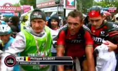 Gilbert secondo pronostico, Aru frana