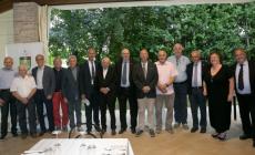 Serata di festa per Adorni, Barella, Dall'Olio, Gelati e Vicini