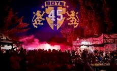 I Boys, 45 anni e non sentirli: una sera di festa con Buffon e tanti amici