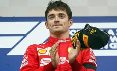 Leclerc 'in pista' a Montecarlo con una SF90 da 1000 Cv