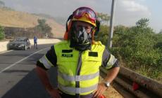Attilio Ziveri: «Le mie giornate sul fronte del fuoco come volontario sulle pendici dell'Etna»