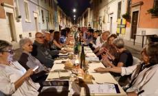 Via della Salute: strada chiusa e tutti a tavola
