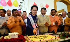 Auguri alla parmigiana Aung San Suu Kyi 