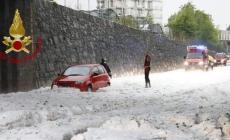 Nembro, dopo il covid arriva una grandinata impressionante - Foto/Video 
