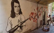 Murales in città con personaggi della Valtaro