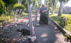 L'ennesima buca: al parco Falcone Borsellino voragine da 4 anni. Un pericolo per disabili e bimbi