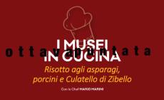  I Musei in cucina: risotto agli asparagi, porcini e Culatello di Zibello - Video