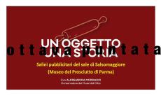 Un oggetto, una storia: salini pubblicitari del sale di Salsomaggiore