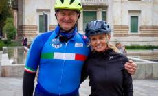 Parchi e Castelli del Ducato, Justine Mattera a Scipione per registrare una puntata di «Discovering»