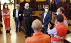 Il saluto dell'Assistenza  Pubblica alla citt&agrave; - Foto 