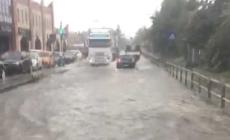 Temporale su Medesano, allagamenti: chiusa strada Marchi