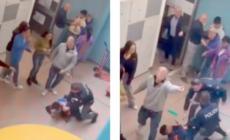 Il Collettivo studentesco autorganizzato denuncia: "Studente 14enne bloccato a terra da un agente". C'è un video