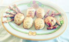  Saccottini di verdure  e formaggio in crosta