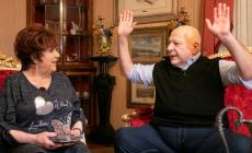 Mauro Coruzzi a casa di Orietta Berti: «La ricetta della felicità»