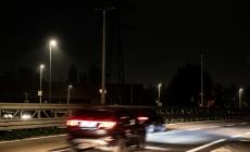Tangenziale, ponte De Gasperi e due svincoli al buio