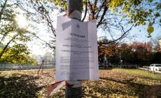 Allarme bocconi in via Sette Fratelli Cervi