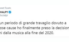 L'annuncio di Shalpy su Twitter: lascia le scene 