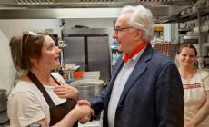 Ducasse ha fatto visita alla trattoria Il Duomo