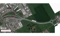 Lavori alla rotatoria: ecco come cambia l'accesso al casello dell'A1