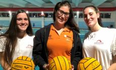 Le sorelle Catellani e la pallanuoto: Sara ha giocato in A, Alessia e Chiara sognano di arrivarci