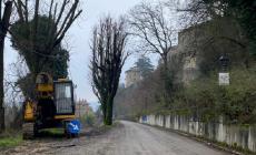 Lavori sulla frana: riaperta la strada per Tabiano Castello