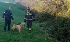 Anziano trovato morto in Abruzzo: decisiva l'Unità cinofila di Langhirano
