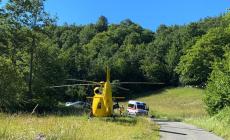 Cade mentre scende dal monte Penna: ferita ciclista di Parma
