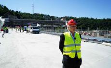 Stamattina la prima auto ha attraversato il nuovo ponte di Genova
