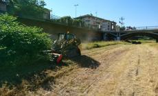 Sarà ripulito l'alveo della Parma in città