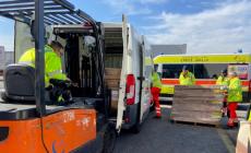 Spedite in Turchia case prefabbricate e culle per neonati