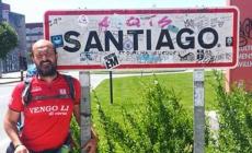 Nicola, 920 chilometri di fatica e silenzi  per ritrovare se stesso