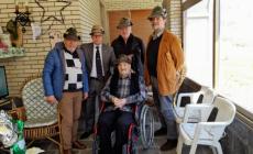 Mario Montali, 103 anni e la penna nera nel cuore