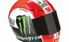 Simoncelli: il suo casco per fare del bene
