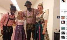 Bolt a tutta birra all'Oktoberfest