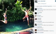 Khedira gioca a fare Tarzan con Lena