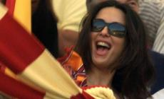 Ferilli madrina della festa scudetto