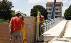 Prove di carico, il Ponte della Navetta verso l'apertura - Le foto
