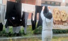 I ladri dei panni stesi hanno colpito ancora