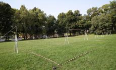 Cittadella della pallavolo: 14 campi da minivolley nel parco