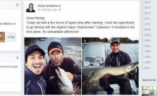 Ibrahimovic si riscopre pescatore in patria