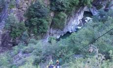 Parmigiano di 36 anni si infortuna mentre fa canyoning: soccorsi complicati