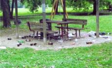 Degrado al Parco Borsellino