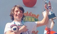 Alberto Cellie, re del Gigante nel Gran premio Giovanissimi