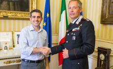 Il saluto del sindaco al nuovo Comandante del carabinieri