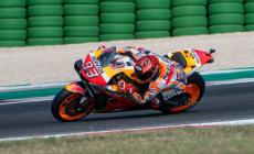 Marquez in testa nelle prove libere in Spagna, Rossi fatica (20°)