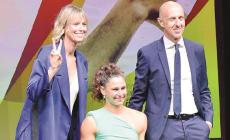 Giulia Ghiretti tra i premiati al 27° «Fair Play Menarini»